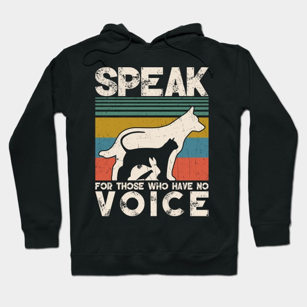 Speak for those who have no voice Hoodie by Sunset beach lover